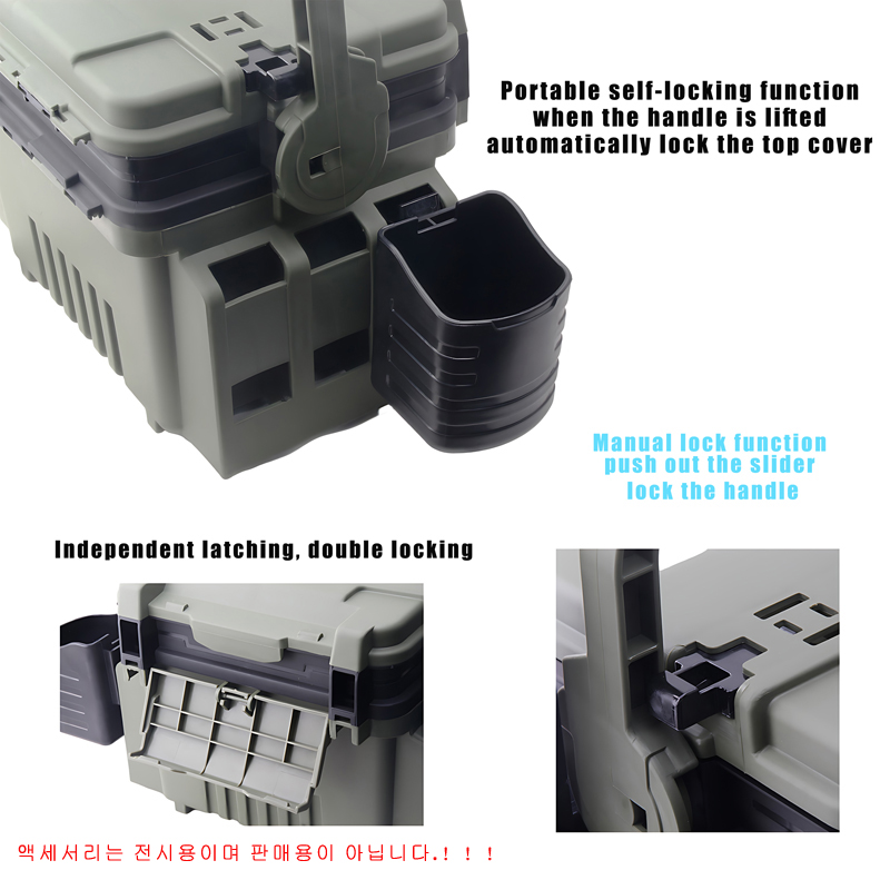 Caja organizadora de Pesca gra - Fishing Kayak Crate reseña y precio